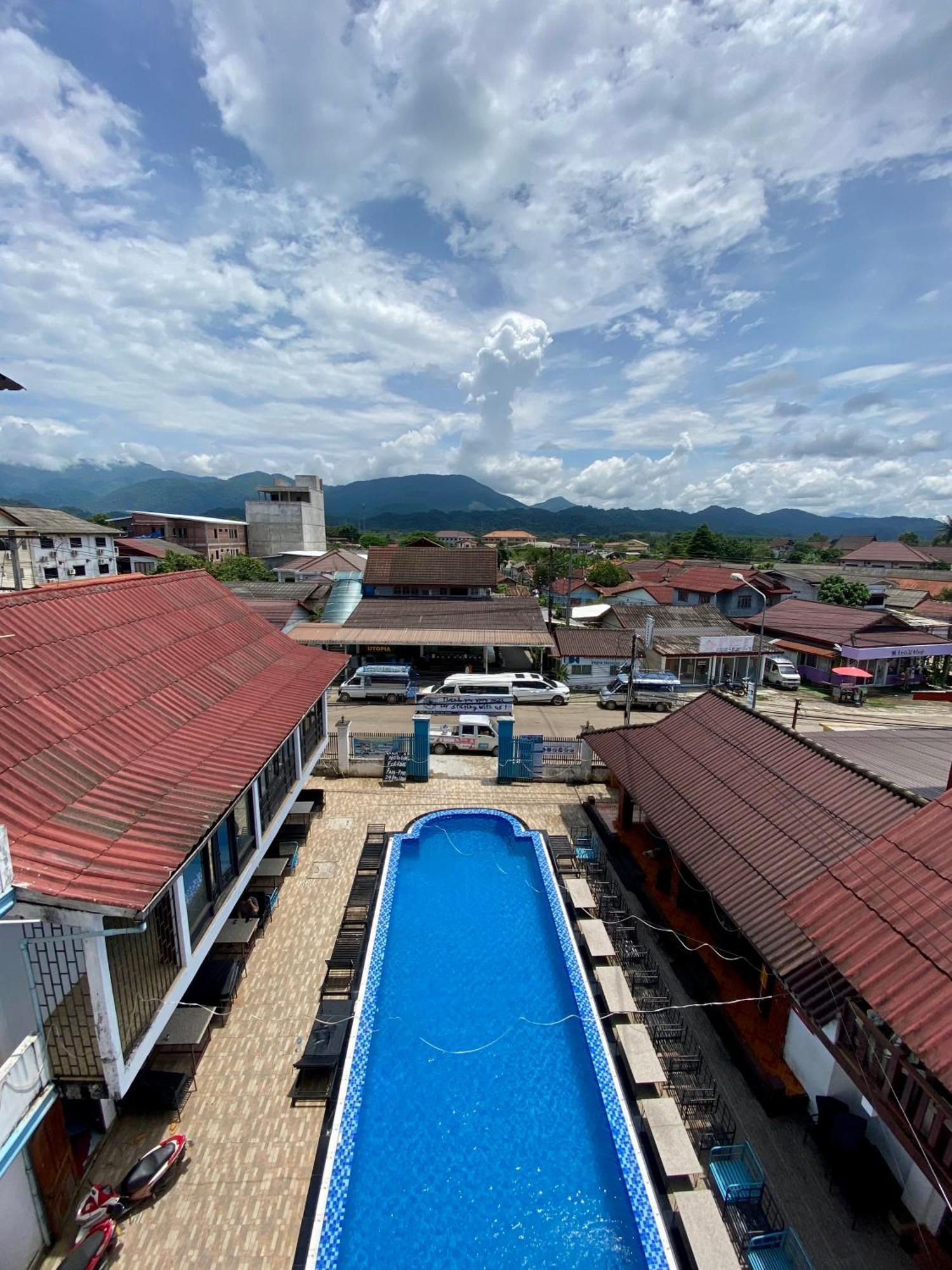 Nana Backpackers Hostel Vang Vieng Eksteriør billede