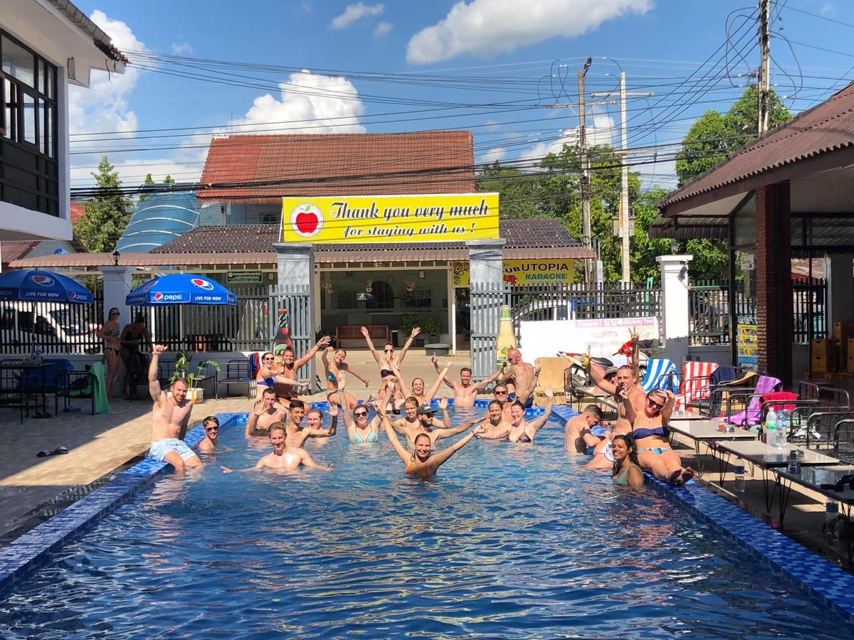 Nana Backpackers Hostel Vang Vieng Eksteriør billede